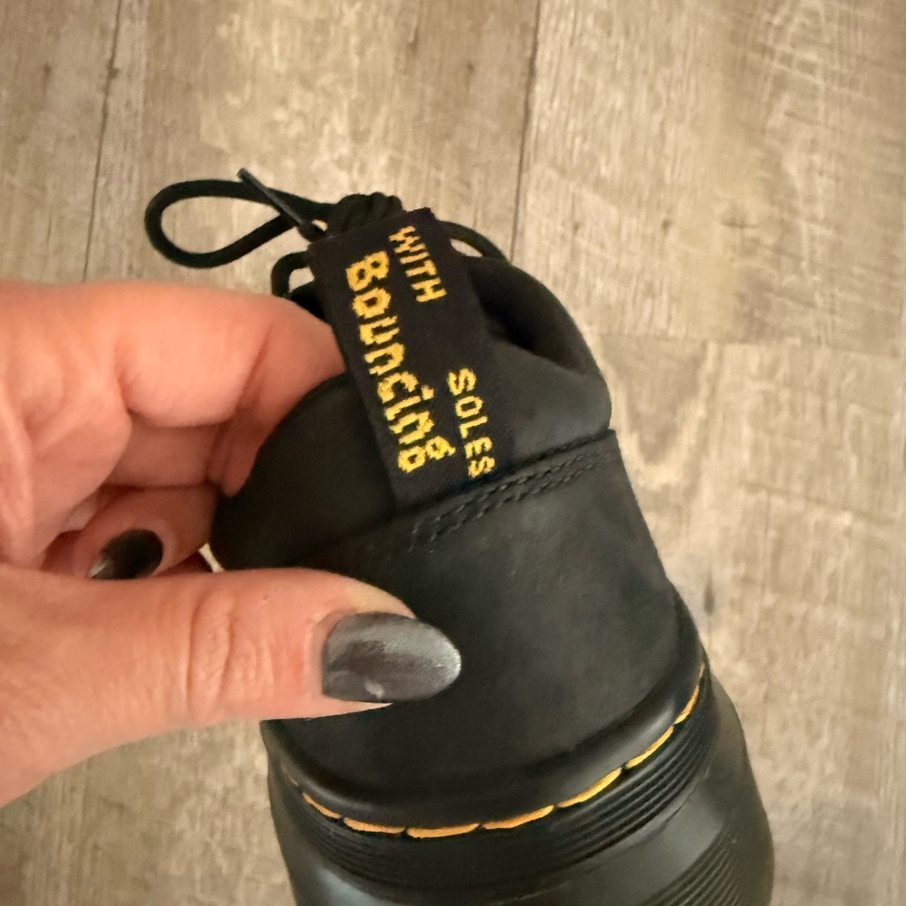 Dr. Martens Black Leather Oxfords - Picture 5 of 5